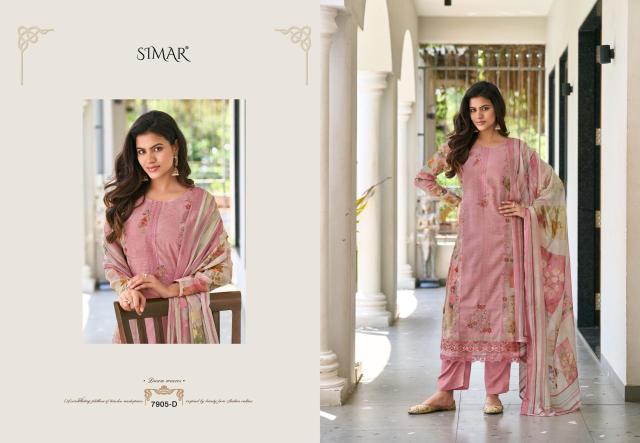 Glossy simar sohina surat dress materials wholesalers in hyderabad